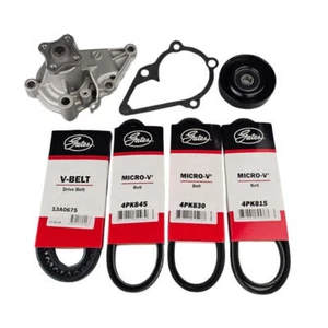 Drive Belt Set, Pulley & Pump for Hyundai Accent Getz G4EC G4ED G4EE Excel G4FK - Picture 1 of 1