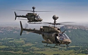Bell OH-58 Kiowa Helicopter POSTER 24 X 36 Inches - Picture 1 of 3
