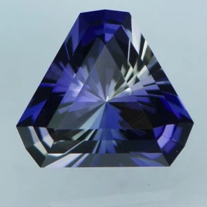 2.39ct Natural iolite , Custom Cut , Tanzania , Video Link In Description !! - Picture 1 of 3