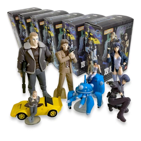 Ghost in the Shell Stand Alone Complex 6 Mini Figure Full Set Kusanagi Tachikoma Cover