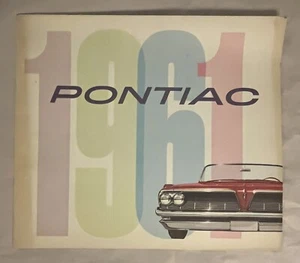 1961 Pontiac Sales Brochure. 24p. Bonneville, Ventura, Star Chief, Catalina - Imagen 1 de 3