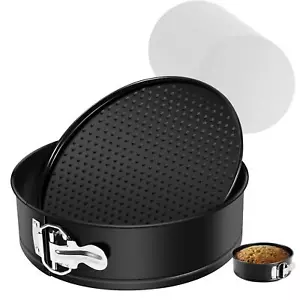 9 Inch Springform Pan Nonstick - Cheesecake Pan with Removable Bottom/Leakpro... - Picture 1 of 8