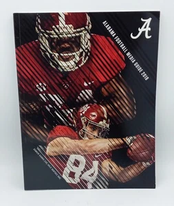 Alabama Crimson Roll Tide Football 2018 Media Guide Book Anfenee Jennings Wilson - Picture 1 of 4