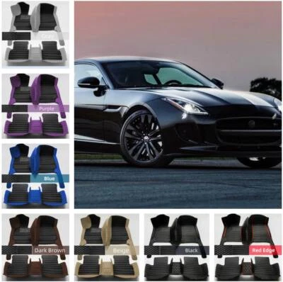 Car Floor Mats For Jaguar All Model Custom Auto Carpets Front & Rear Mats Auto - Image 1 of 4