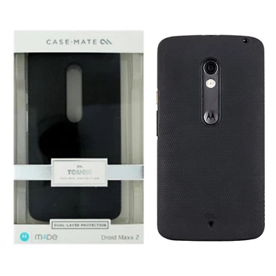 For Motorola Droid Maxx 2 Case Mate Textured Dual Layer Impact Protection Case - Image 1 of 3