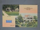 Linen Postcard Homes Of Lum And Abner Mena Ar 1947