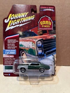 1/64 JOHNNY LIGHTNING MUSCLE CARS USA BARD FINDS 1970 BUICK GS 455 GREEN - Picture 1 of 2