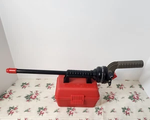 Vintage 1987 Fisher Price #3501 Red Fishing Rod With Tackle Box - Picture 1 of 12