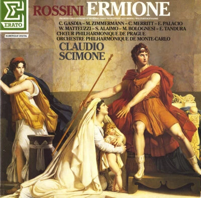 ROSSINI Ermione GASDIA ZIMMERMANN PALACIO SCIMONE Erato NUM-75336 1988 Digital - Image 1 of 3