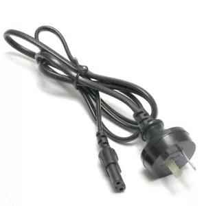 AS/NZS 3112 2-Prong Plug to IEC C7 Power Cord, 4ft length, 100pcs - Picture 1 of 2