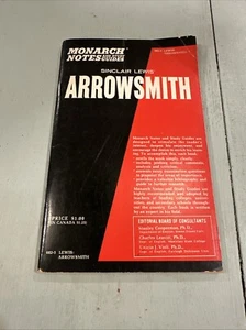Monarch Notes Sinclair Lewis Babbitt Paperback 1965 - Imagen 1 de 6