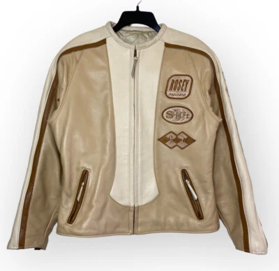 Rose Schott by Schott NYC Women’s Leather Motorcycle Biker Racing Jacket Medium - Image 1 of 4
