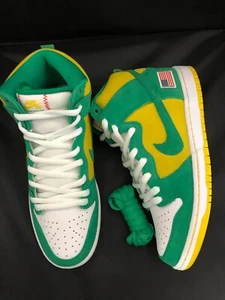 Nike SB Dunk High Pro SB Oakland Athletics Größe 10,5 305050 337 A's (Neu im Karton) - Bild 1 von 21