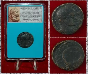 Ancient Roman Empire Coin ALEXANDER SEVERUS Rare Caesaria Maritima, Judaea Mint! - Picture 1 of 4