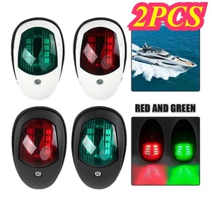 1/2Pcs LED Yacht Navigation Light Signal Warning Lamp LED Marine Sounding Light - Picture 1 of 33