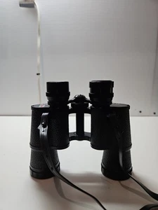 Vintage Binolux Binoculars 7x35 With lined Leather Case Extra wide No. 8-745454 - Picture 1 of 10