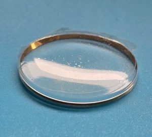 NEW QUALITY ACRYLIC CRYSTAL FOR OMEGA 5005 YELLOW TENSION RING 31.6 X 4.90MM - Picture 1 of 1