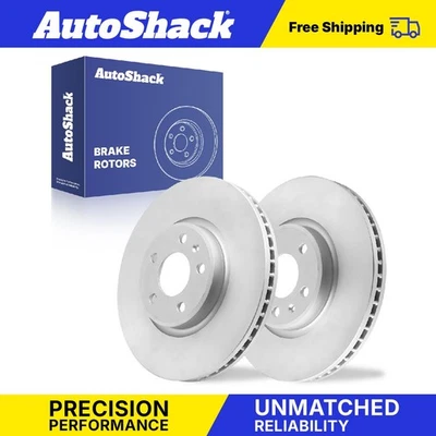Front Brake Rotors Pair for Audi A6 Quattro Q5 A5 Quattro A4 A7 Quattro V6 Foto 1 de 4