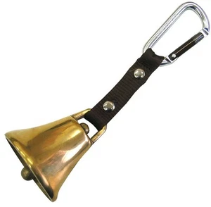 Japan import Nakabayashi Bear Bell Large with Carabiner - Picture 1 of 6
