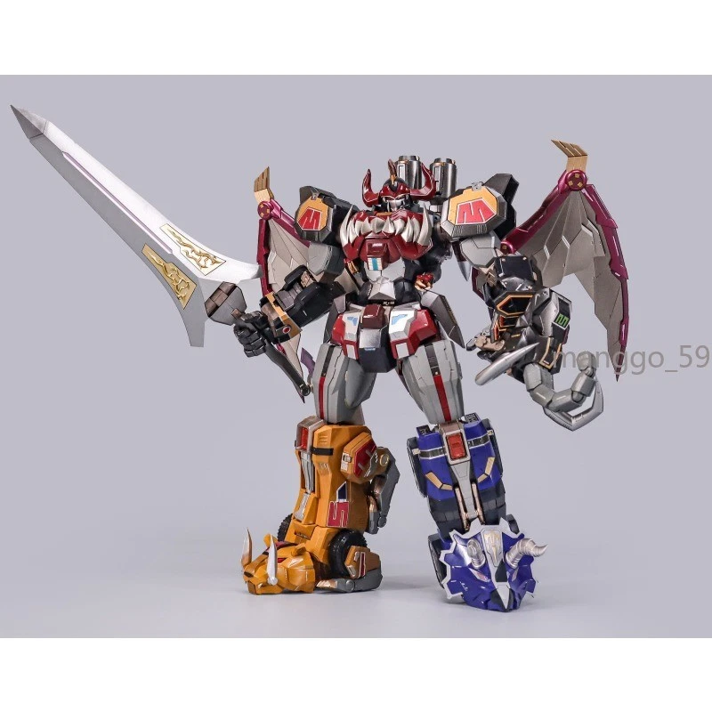 En stock Nuevo Modelo Explosión ZL-01 Megazord Figura de Acción Juguete Combinado 25cm Regalo Foto 1 de 4