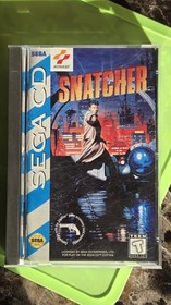 Snatcher Sega CD RARE Complete In Box W/ Manual