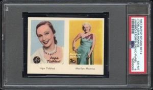 1957 Dutch Studio Set 2 MARILYN MONROE and INGA TIDBLAD Panel PSA 6 Pop 1 RARE!! - Picture 1 of 2