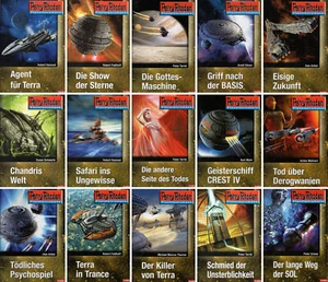 Bundle-15 x Perry Rhodan Planetenromane Bd.1-5 & 7-16-Kult-Science Fiction Roman - Picture 1 of 1
