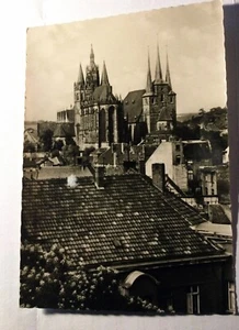 Ak Erfurt - Dom und Kirche-DDR - Bild 1 von 2