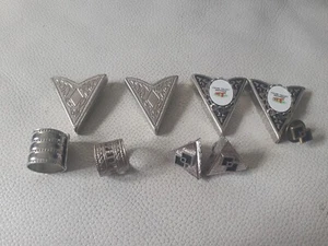 Square Dancing Collar Jewellery and Tie Loops - Picture 1 of 3