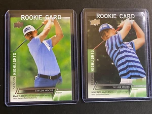 Taylor Moore - 2024 Upper Deck Golf 2 Rookie Card Package #90 & #58 - Picture 1 of 2