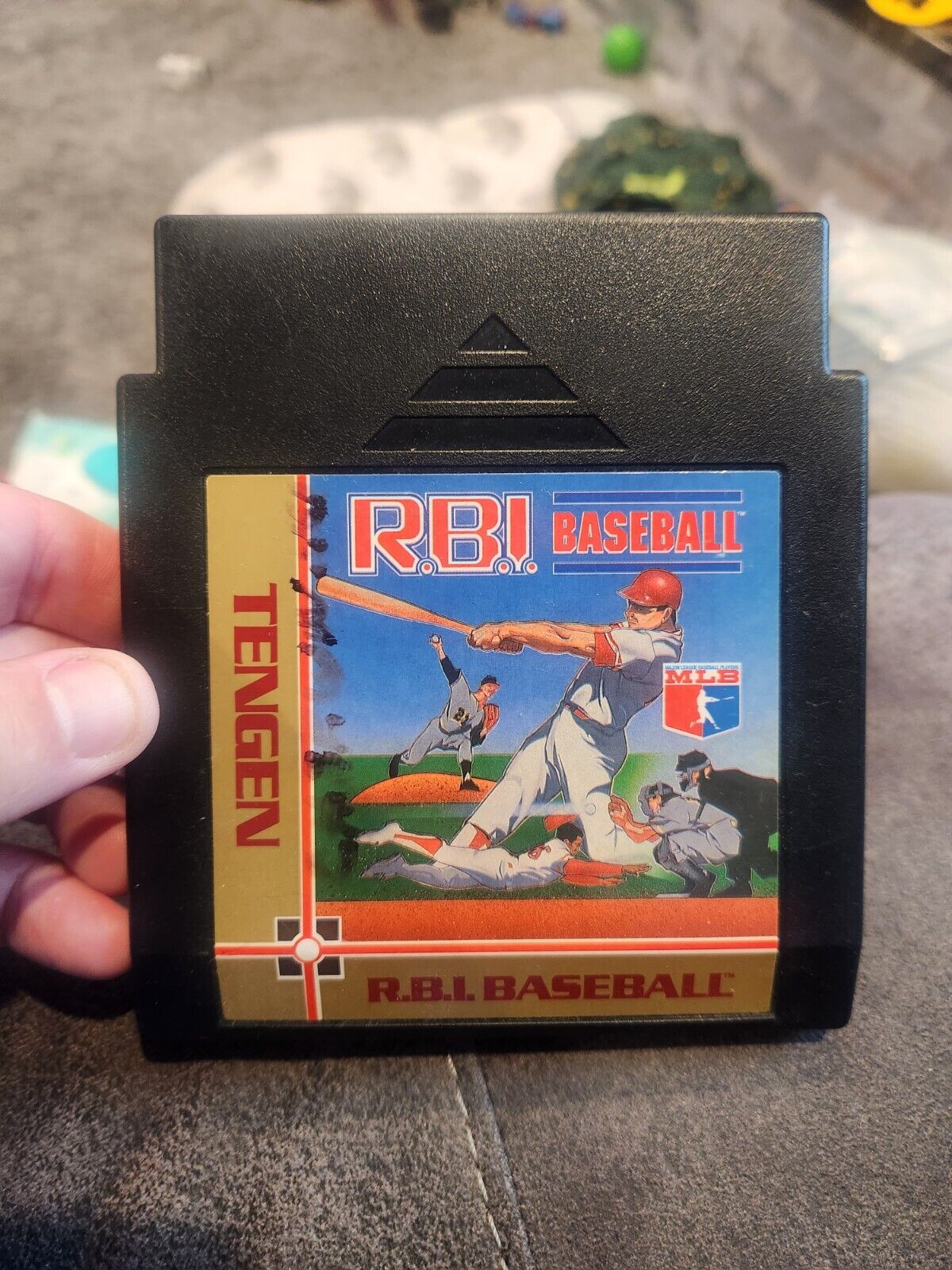 R.B.I. Baseball: Tengen (Nintendo NES, 1988) Nice Shape!!