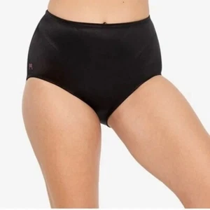 NEW Orig $39 Ruby Ribbon BLACK Shapewear Shaping Brief Panties #4064 sz 6/8 M - Picture 1 of 8