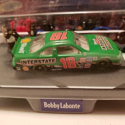 Vintage 1998 NASCAR Winston Cup Winners Circle Pit Row Bobby Labonte Interstate - Image 1 of 4