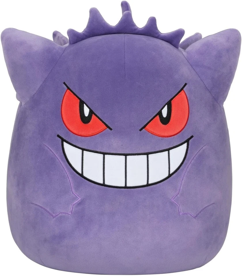 Pokémon Squishmallows Gengar 20 inch Plush Toy - Purple
