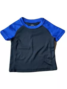carters active shirt 12 months Tshirt black blue - Picture 1 of 4