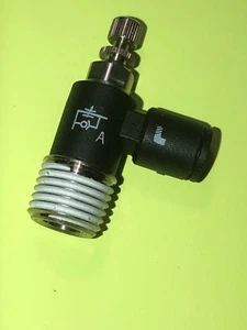LEGRIS 7665 06 13 Miniature Flow Control 1/4” Tube to 1/4 NPT (E3R12) - Picture 1 of 1