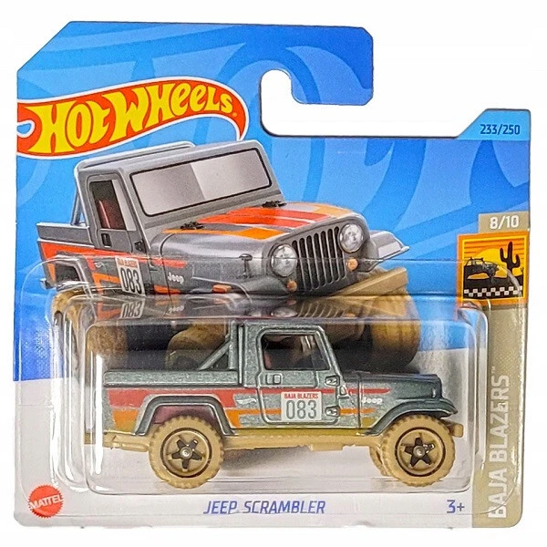 HOT WHEELS HKG78 JEEP SCRAMBLER 2023 (BAJA BLAZERS) 8/5 233/250 - Immagine 1 di 1