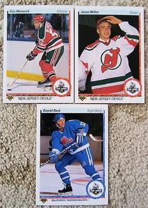 Vintage Hockey 3 Card Lot. Star- Rookie Miller, Weinrich Dore' 1991 Upper Deck - Picture 1 of 4