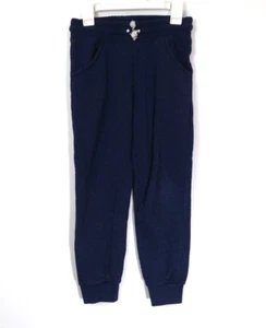 Cat & Jack Girls Sweatpants Blue Pullup Drawstring Size Small (6/6X) - Picture 1 of 8