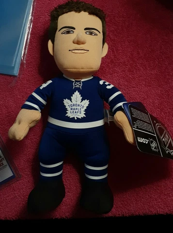 AUSTON MATTHEWS TORONTO MAPLE LEAFS 10" PLUSH FIGURE  Bleacher Creatures +bonus! Cover