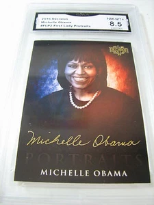 MICHELLE OBAMA 2016 FIRST LADY PORTRAITS # FLP2 GRADED 8.5 L@@@K - Picture 1 of 1