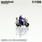 HT150-00002 1/150 Police Japonaise Moto-A avec Figurine Parking MPD doirama Moderal