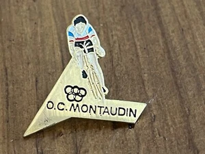a PINS PIN ENAMEL VELO BICI BIKE OLYMPIC NOC OLYMPIQUE MONTAUDIN - Picture 1 of 1