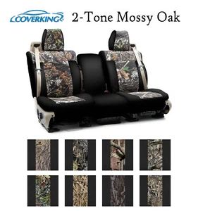 Coverking Custom Seat Covers Neosupreme Front Row - 2-Tone Mossy Oak Camo - Picture 1 of 7