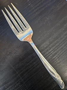 Rogers & Bros IS Serving Meat Fork Silverplate Replacement Flatware - Picture 1 of 8