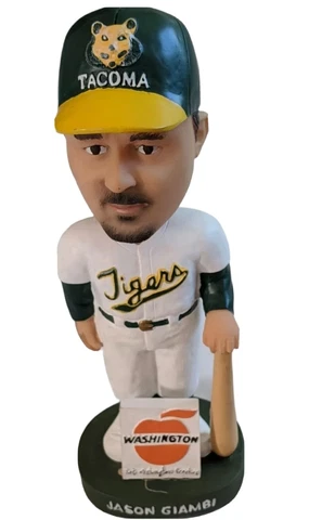 Jason Giambi  2002 Tacoma A's  Bobblehead  SGA Cover