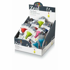 Zeal Mini Funnels Silicone Assorted (Pack of 40)