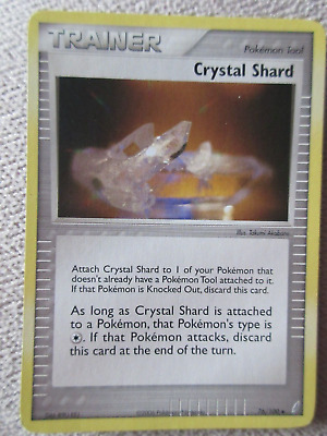 Pokemon - Crystal Shard PSA 10  Ex Crystal Guardians - Reverse Holo - 76/100
