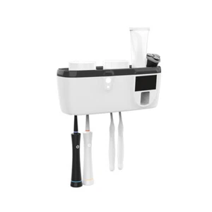 Sterilizzatore UV per spazzolini 4 alloggi batteria ricaricabile energia solare - Imagen 1 de 8