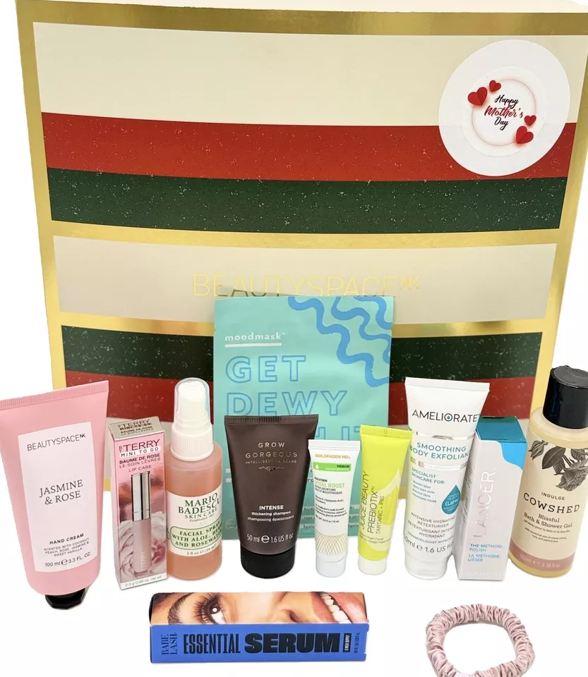 Caja de regalo de 12 piezas para mujeres conjunto de cuidado de la piel de lujo - conjunto de regalo de maquillaje - valor $135 Foto 1 de 4